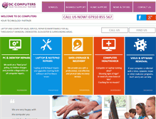 Tablet Screenshot of dcpcuk.com